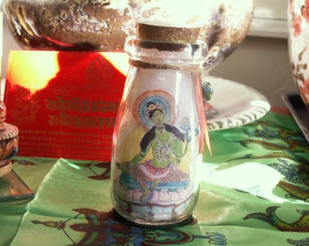 Green Tara for Shrine, Feng Shui, Tibetan Buddhism, Yoga, Meditation, Mantra