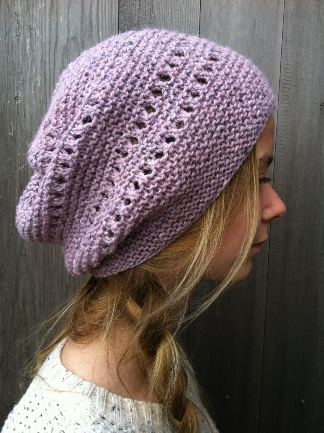 Slouchy Hat - Knitting Pattern - Etsy