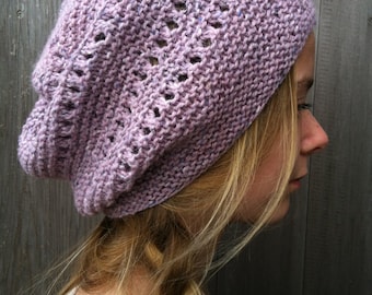 Slouchy Hat - Knitting Pattern