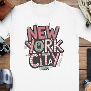 New York City T-Shirt, NYC Graphic Tee, Unisex New York Graphic Shirt, Comfort Colors NYC Top, Gift for New York Lovers