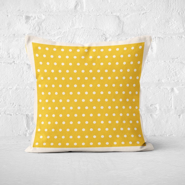 Yellow Polka Dots Etsy