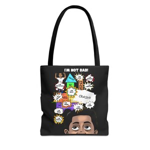 Grafik-Einkaufstasche mit lustigen Zitaten und Ausdrücken, perfekt für Geschenke, den täglichen Gebrauch und besondere Anlässe