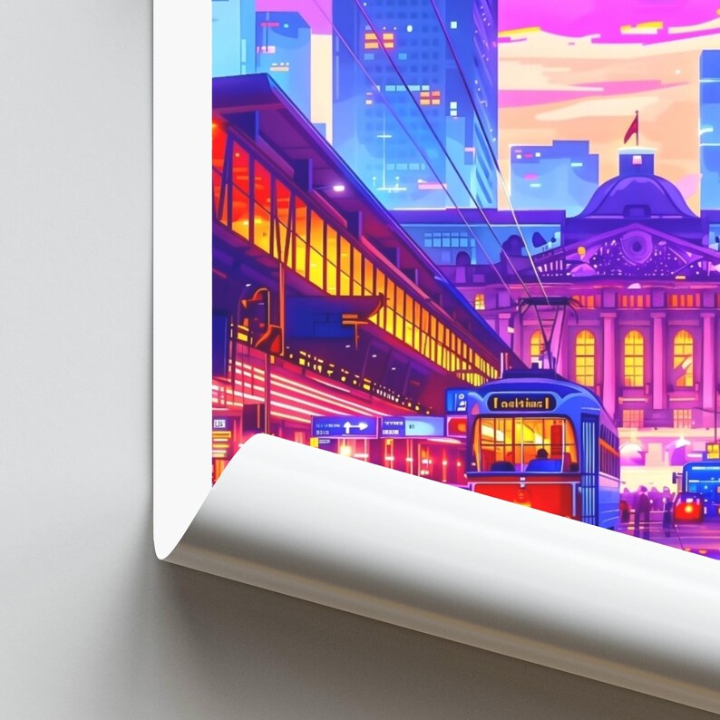 Düsseldorf Travel Print Germany Travel Poster, Düsseldorf Poster