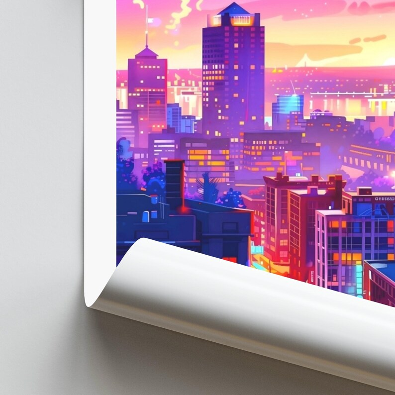 Halifax Travel Print Canada Travel Poster, Halifax Poster, Halifax Nova