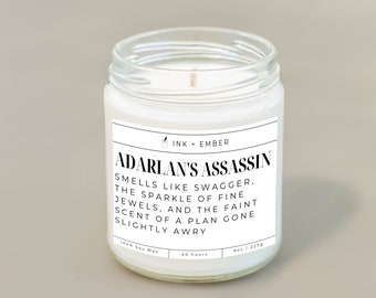 TOG Inspired Soy Candle - Adarlan's Assassin