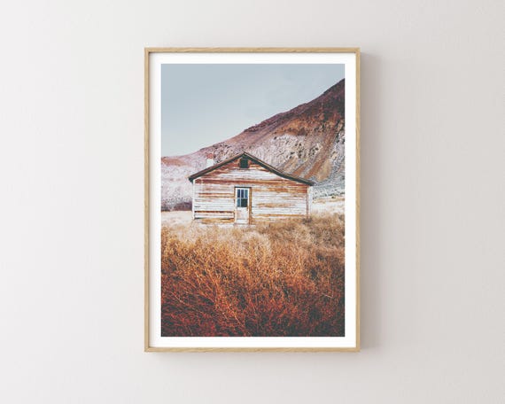 "Single Room" - Primitive Schoolhouse Rustic Western Photography