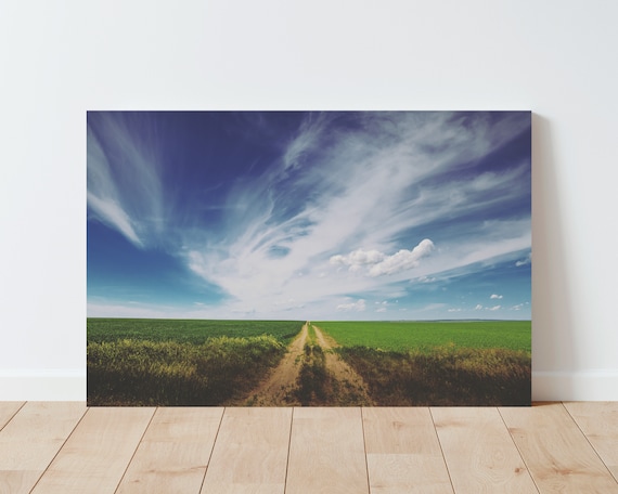 Dreamy Countryside Landscape Photography - Landscape Wall Art - Panoramic Wall Art - Panoramic Landscape - Nature Prints - Living room print