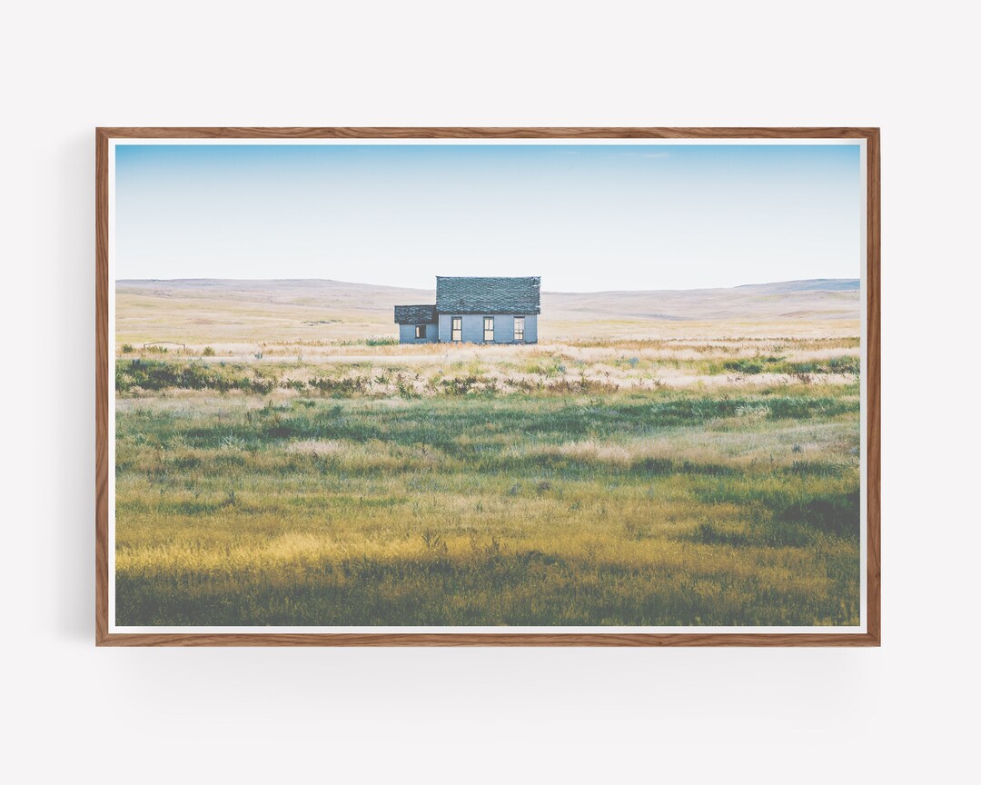 Rustic Farmhouse and Landscape Photography Print - Etsy