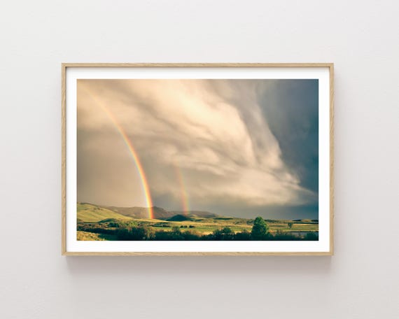 nature photography | landscape photography | large wall art | clouds | storm | mountains | montana | sky | landscape prints | blue | gray