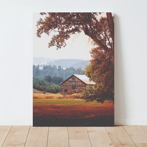 Rustic Landscape Photography Print - Barn Photography - Barn wall art - Farmhouse decor - Rustic Decor - Western Decor - Nature Wall Art