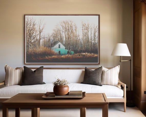 "Tree House" - Rustic Western Landscape Photography - Farmhouse Prints - Country Home Decor