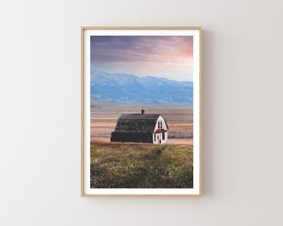 "Someone is Here" - Western Landscape Rustic Photography