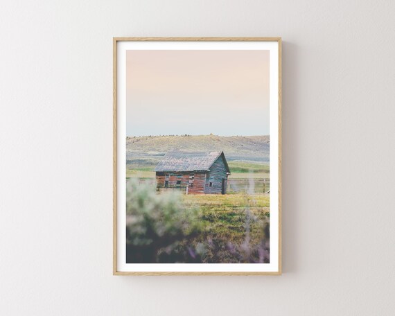 "Landmarks" - western barn photography