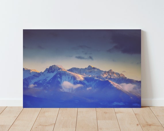 Montana Mountains Landscape Photography - Landscape wall art - Mountain Wall Art - Boho Decor - Nature wall art - Living room wall art - sky