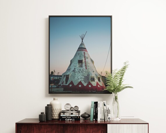 "Espresso Tepee" - Western Tepee Coffee Stand Photography
