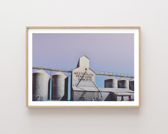 "Westermark" - Fine Art Western Grain Elevator Photography