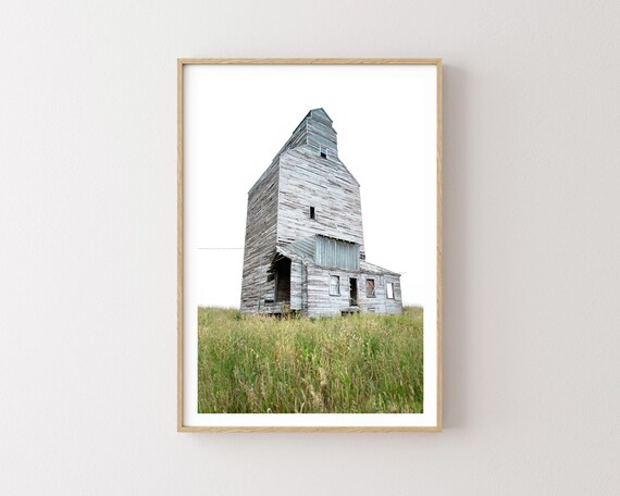 "Lean In" - Old Grain Elevator Fine Art Photography