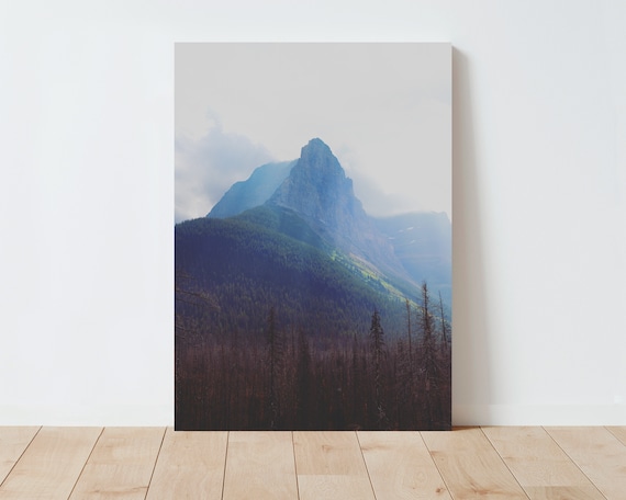 Glacier National Park Landscape Photography - Mountain Landscape - Mountain Wall Art - Western wall art - Nature Photography - Nature Decor
