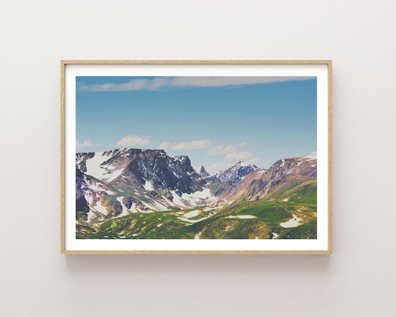 "The Bear's Tooth" - Beartooth Mountains Landscape Photography – Nature Photographic Print - Large wall art