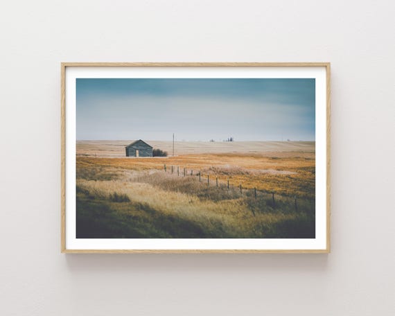 "Hi Line Meadow" - Fine Art Western Landscape Photograph Print