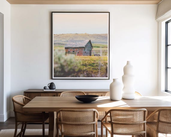 "Landmarks" - western barn photography