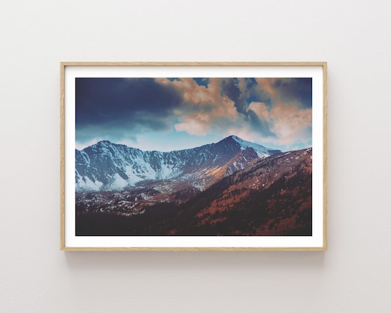 "Never Summer Sunset" - Colorado Mountains Landscape Photography