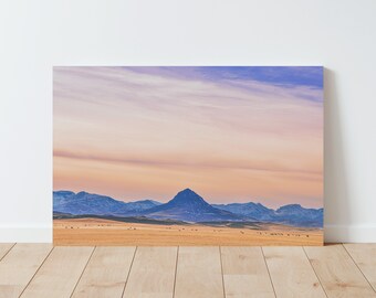 Rocky Mountains Landscape Wall Art - Mountain wall art - rocky mountains - montana - panoramic wall art - panoramic landscape - nature art