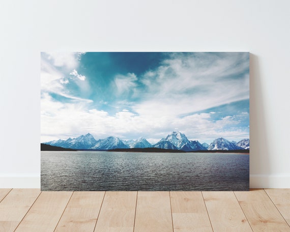 Teton Mountain Landscape Photography - Tetons National Park - Landscape wall art - Mountain Wall Art - Nature Wall Art - Landscape Print