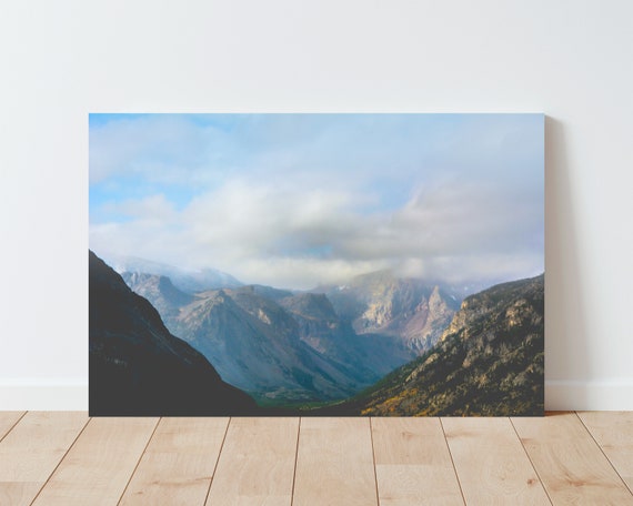 Rugged Mountain Landscape Photography - Nature Print - Mountain Wall Art - Large wall art - Western Decor - Boho Wall Art - Montana Wall Art