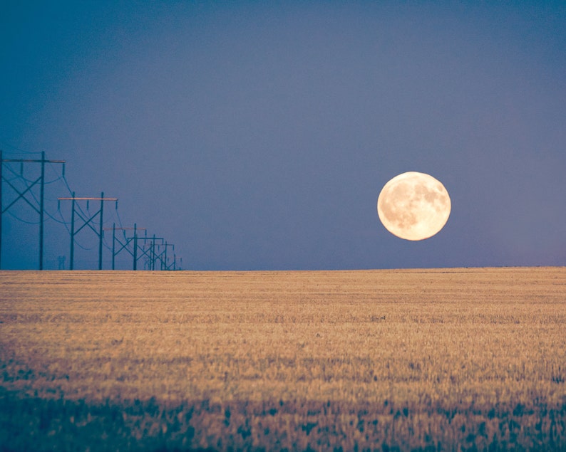 Harvest Moon Photograph image 3