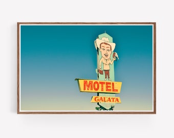 Vintage Neon Sign Photography