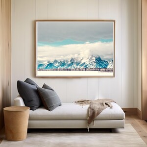 Grand Tetons National Park Landscape Photography - Western Landscape - Western art - Nature - Large wall art - Wyoming - mountains wall art