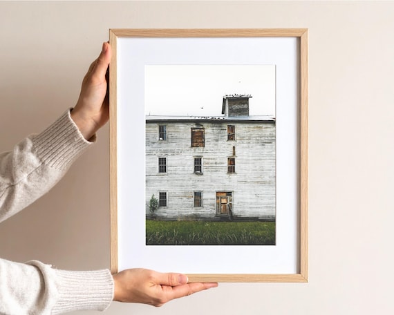 "Yesterday" - Rustic Western Grain Elevator Photography