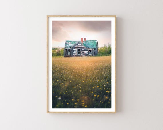 "Till We Meet Again" - Abandoned Farmhouse Western Landscape Photography
