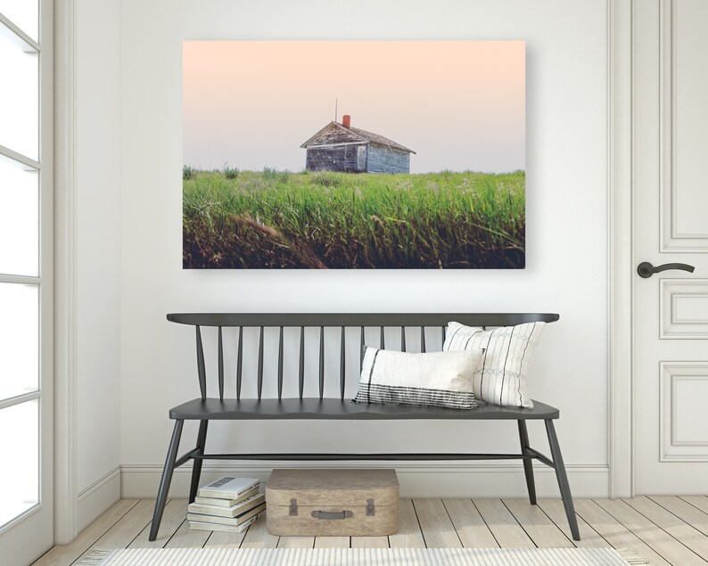 Barn Photography Wall Art Rustic Wall Art Farmhouse Decor Landscape wall art Nature Wall Art Panoramic wall art Large wall art image 2