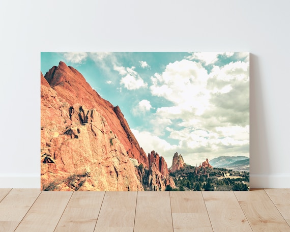 Garden of the Gods - Colorado - Landscape Photography - Nature Photography - Nature Wall Art - Mountain Wall Art - Large Wall Art - scenic