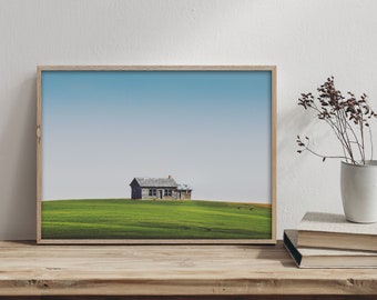 Rustic Decor - Landscape Wall Art - Farmhouse Decor - Wheat Field - Living room wall art - large wall art - nature prints - bedroom wall art