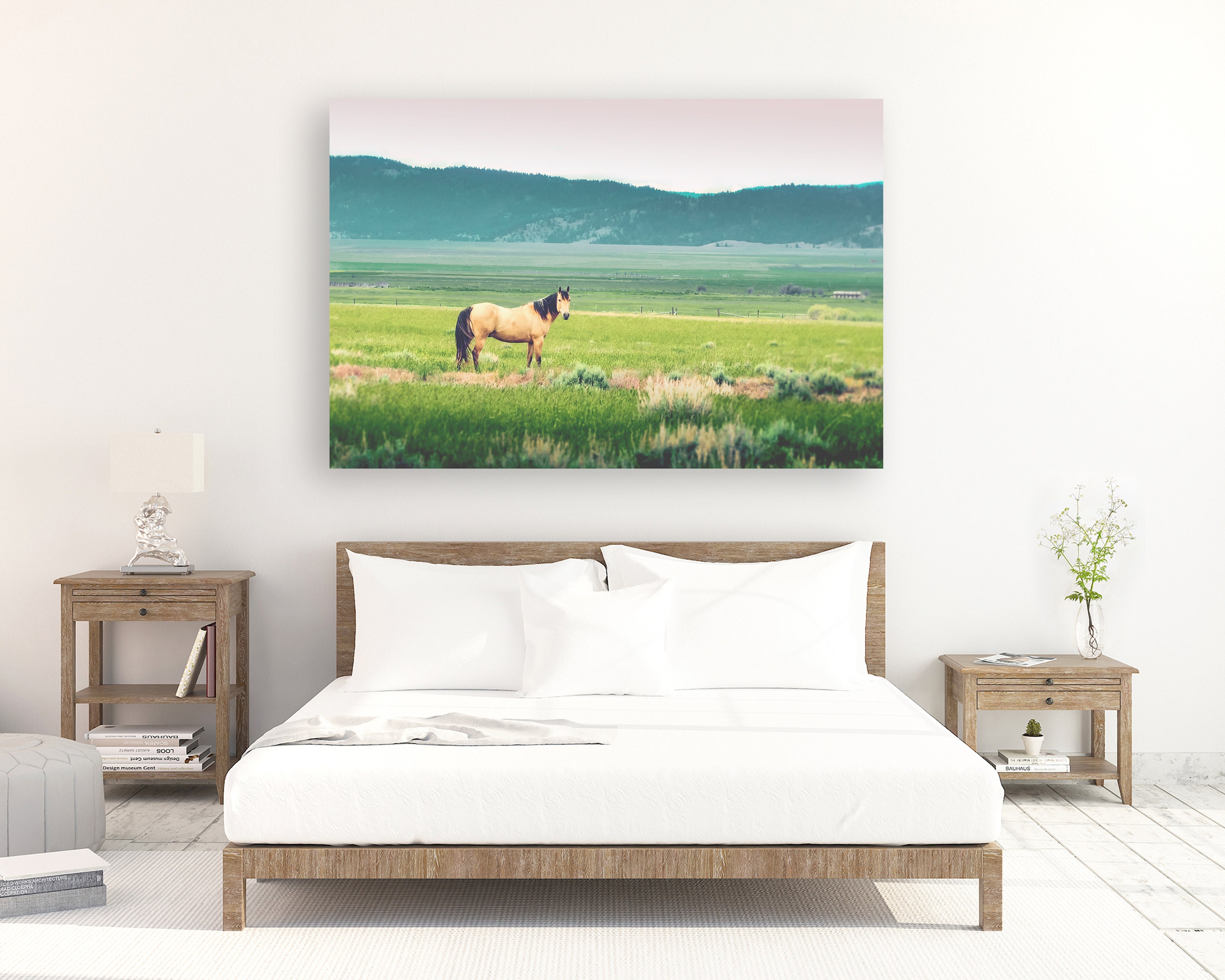 Western Horse Wall Art Etsy