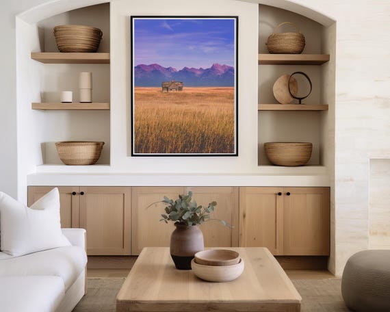 Beautiful Western Landscape Photography - Mountain Wall Art - Western Art - Mountain Landscape - Americana art - large wall art - Rustic Art