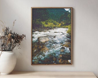 River Landscape - Landscape Wall Art - Mountain Wall Art - Nature Prints - Nature Wall Art - Tongue River - Wyoming - Living Room Wall Art