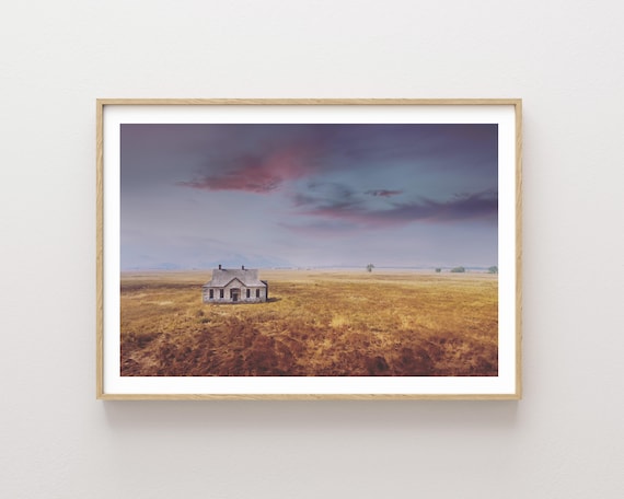 "The Depth of Shadows" - Western Sunset Landscape Photography