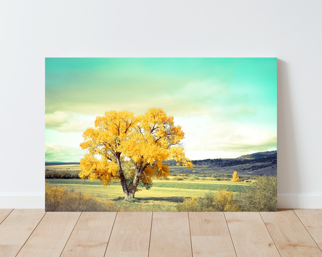 Fall Landscape Photography Landscape Wall Art Farmhouse Decor Cabin