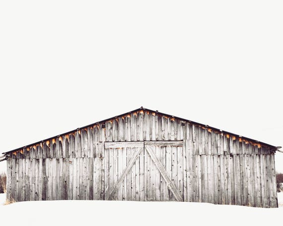 minimalist landscape wall art, large landscape wall art, farmhouse wall art, farmhouse art prints, rustic wall art, barn - 