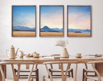 Panoramic Mountains Landscape Wall Art | Extra Large Wall Art | Mountain Landscape | Nature Photography