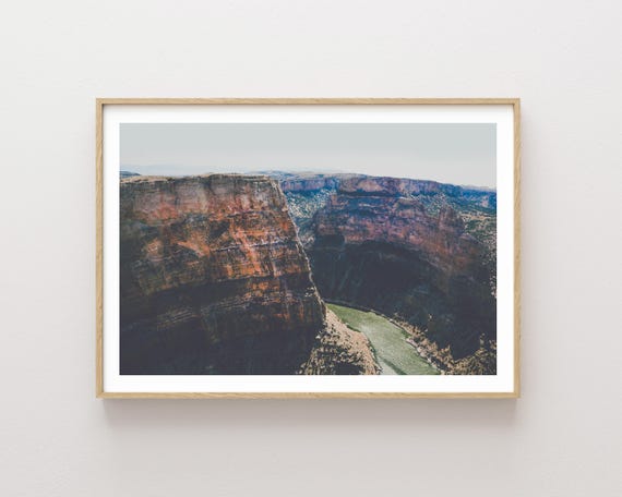 "Devil's Canyon" - Rugged Wyoming Landscape Photography