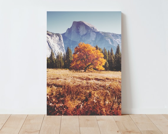 Yosemite National Park Landscape Photography - Half Dome - Nature Photography - California - Western Wall Art - Boho Decor - Boho wall art