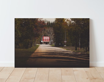 Polebridge Mercantile Print – Glacier National Park - Western Decor - Large wall art