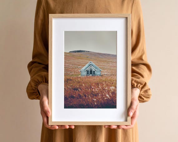 "Schoolhouse Moonlight" - One Room Schoolhouse Landscape Photography