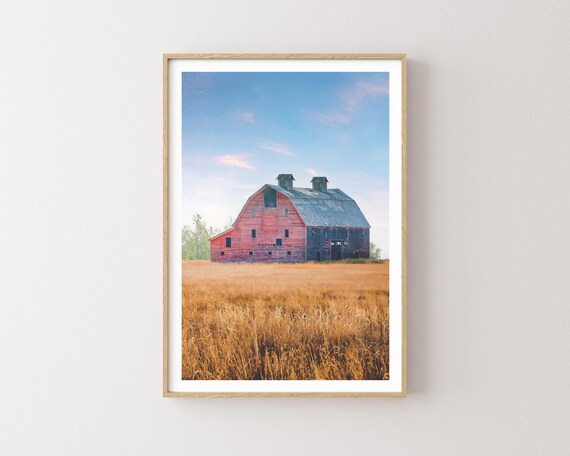 "Historic" - Charming Old Barn and Western Landscape
