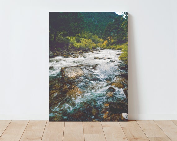 Wyoming Tongue River Landscape Photography - River Landscape - Western Landscape - Western Decor - Fishing - Nature Print - Large wall art